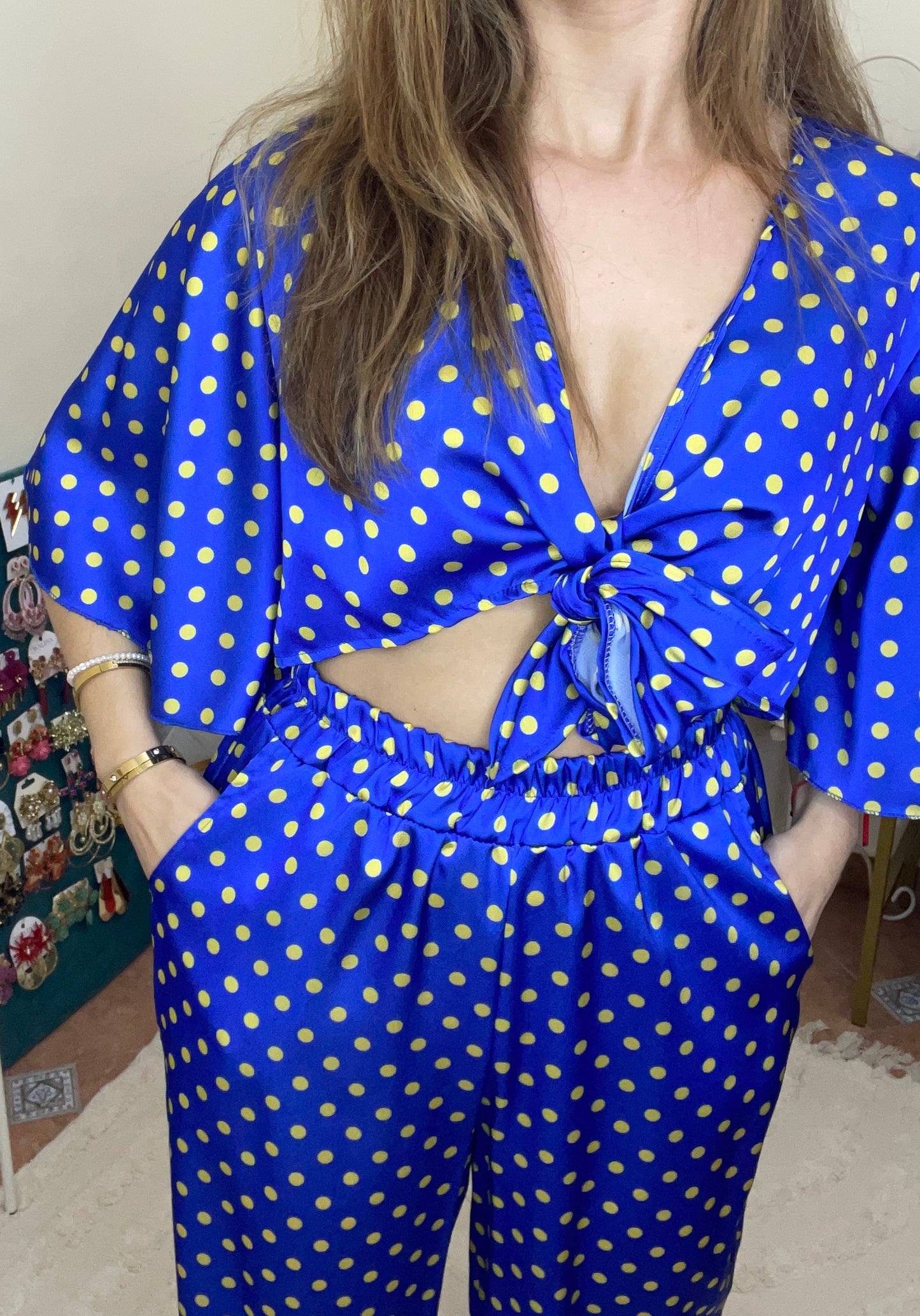 Conjunto “Luna Cobalto”